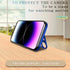 iPhone 14/13 Fashionable Lens Cover Stand Magnetic Suction Wireless Case