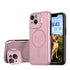 iPhone 14/13 Fashionable Lens Cover Stand Magnetic Suction Wireless Case