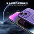 iPhone 14/13 Fashionable Lens Cover Stand Magnetic Suction Wireless Case