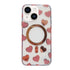 iPhone 14 Plus Love Transparent Fall Prevention Magnetic Suction Case