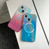 iPhone 14/13 Fashion Gradient Light and Shadow Magnetic Case