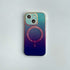 iPhone 14/13 Fashion Gradient Light and Shadow Magnetic Case