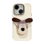 iPhone 14 Plus Creative Cartoon Bracket Case