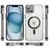 iPhone 14/13 Shockproof Transparent Magnetic Attraction Protective Phone Case