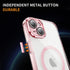 iPhone 14/13 Shockproof Transparent Magnetic Attraction Protective Phone Case