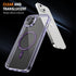 iPhone 14 Plus Shockproof Transparent Magnetic Attraction Protective Phone Case