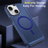 iPhone 14 Plus Magnetic Attraction Heavy Duty Military Bumper Case