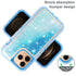 iPhone 14 Pro Transparent Floating Glitter Heavy Duty Case