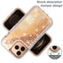 iPhone 14 Pro Transparent Floating Glitter Heavy Duty Case