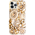 iPhone 14 Pro Max 3D diamond luxury bling bling TPU case