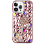 iPhone 15 Pro Max 3D Diamond Luxury Bling Bling TPU Case