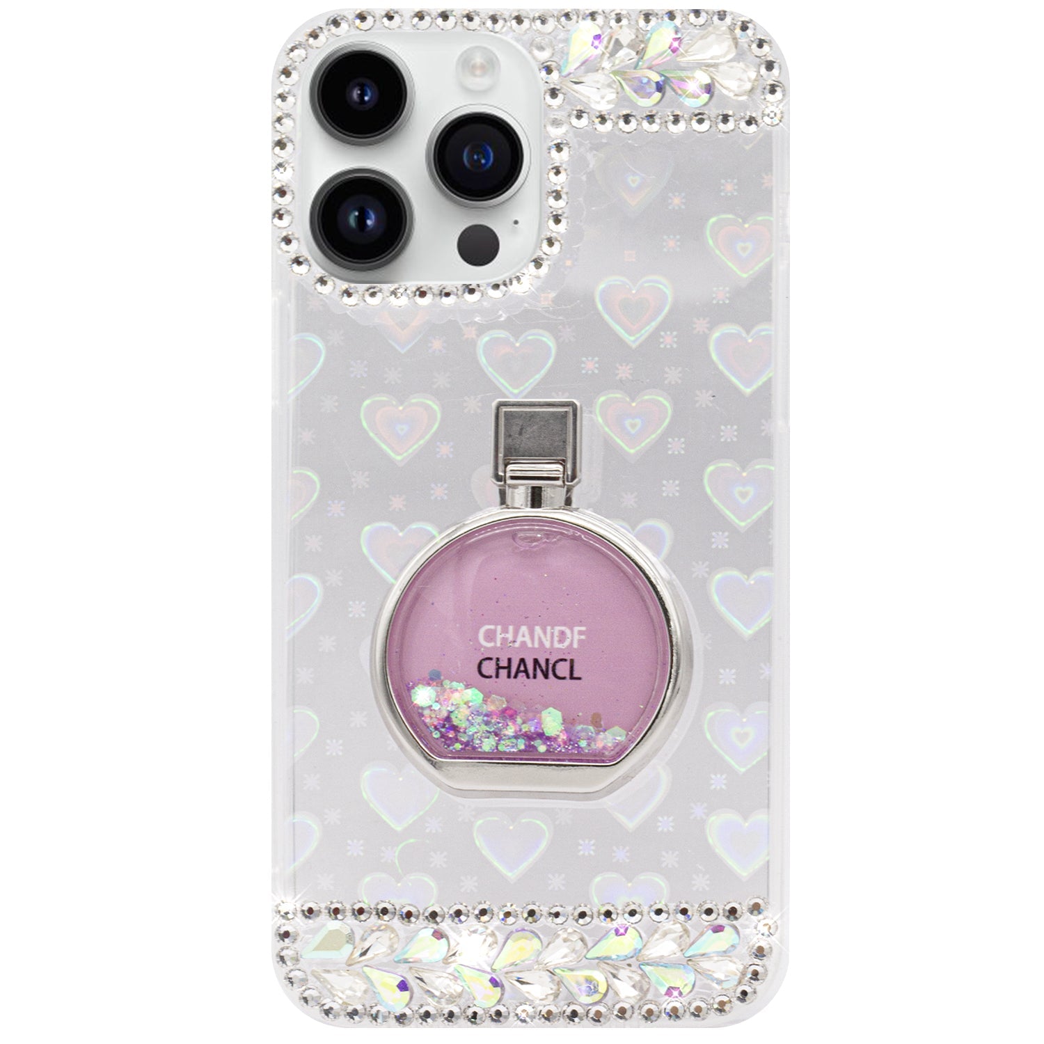 iPhone 14 Pro Max 3D diamond luxury bling bling TPU case