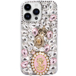 iPhone 14 Pro 3D diamond luxury bling bling TPU case