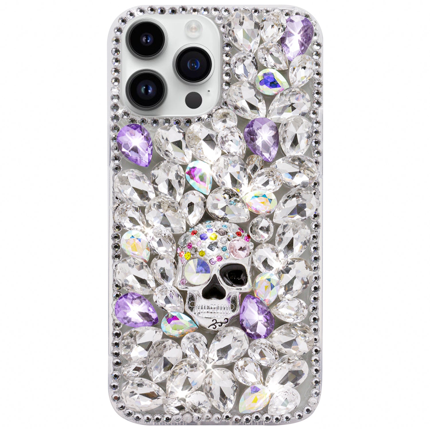 iPhone 14 Pro 3D diamond luxury bling bling TPU case