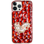 iPhone 15 Pro Max 3D Diamond Luxury Bling Bling TPU Case