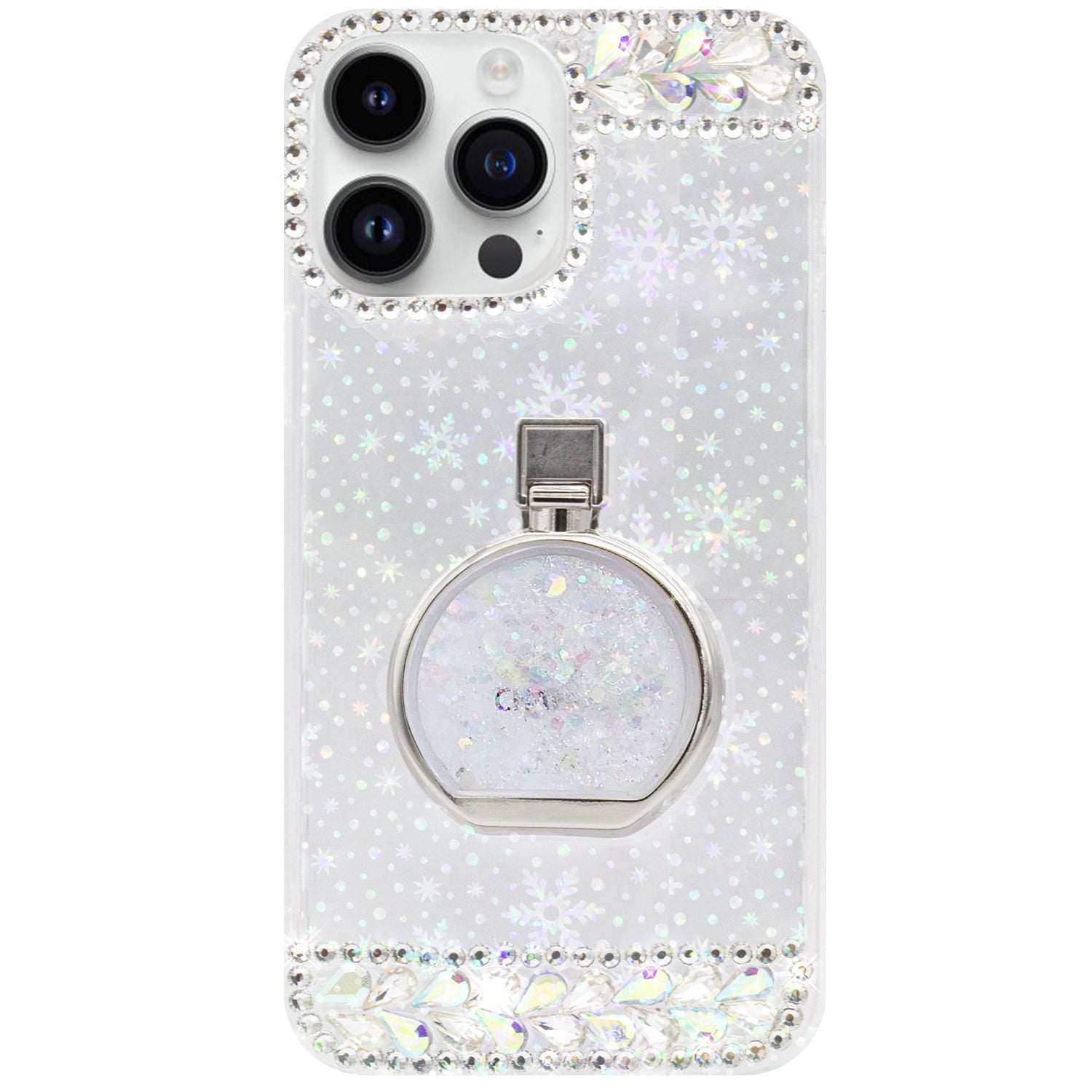 iPhone 15 Pro Max 3D Diamond Luxury Bling Bling TPU Case