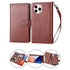 iPhone 14 Pro Max 2 in 1 Leather Wallet Case With 9 Credit Card Slots and Removable Back Cover