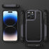 iPhone 14 Pro Max Durable Defener Shockproof Hard PC TPU Luxury Case