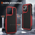 iPhone 14 Pro Durable Defener Shockproof Hard PC TPU Luxury Case