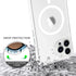 Magnetic Clear TPU Hard Magsafe Case For iPhone 13 Pro (6.1 ") Support Wireless Charging
