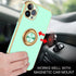 iPhone 14 Pro Fashion Ring Magnetic GPS car mount Phone Holder Case