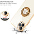 iPhone 13 Pro Fashion Ring Magnetic GPS car mount Phone Holder Case