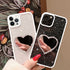 Makeup mirror On the back of the phone case for IPhone 13 Pro (6.1 ")