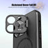 iPhone 14 Pro Fashionable Lens Cover Stand Magnetic Suction Wireless Case