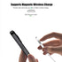 iPhone 14 Pro Max Fashionable Lens Cover Stand Magnetic Suction Wireless Case