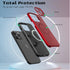 iPhone 14 Pro Max Fashionable Lens Cover Stand Magnetic Suction Wireless Case