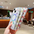 iPhone 14/13 Love Transparent Fall Prevention Magnetic Suction Case