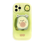 iPhone 14 Pro Max Creative Cartoon Bracket Case