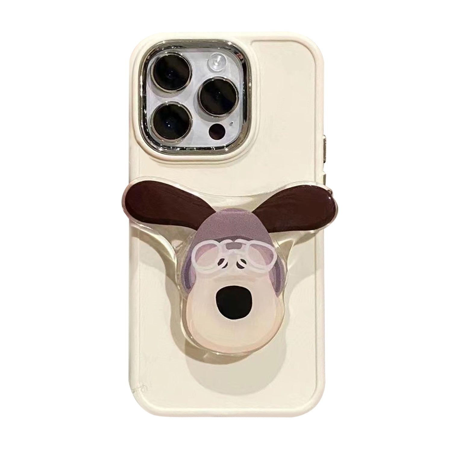 iPhone 14 Pro Max Creative Cartoon Bracket Case