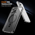 iPhone 14 Pro Shockproof Transparent Magnetic Attraction Protective Phone Case