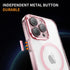 iPhone 14 Pro Shockproof Transparent Magnetic Attraction Protective Phone Case