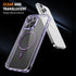 iPhone 14 Pro Shockproof Transparent Magnetic Attraction Protective Phone Case