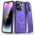 iPhone 14 Pro Max Magnetic Attraction Heavy Duty Military Bumper Case