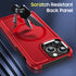 iPhone 14 Pro Max Magnetic Attraction Heavy Duty Military Bumper Case