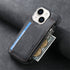 iPhone 15 Plus Magsafe Wireless Zippered Leather Case