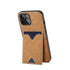 iPhone 15 With Wallet Bracket Protective Leather Case