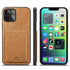 iPhone 15 Plus With Wallet Bracket Protective Leather Case