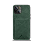 iPhone 15 Plus With Wallet Bracket Protective Leather Case