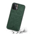 iPhone 15 With Wallet Bracket Protective Leather Case