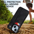 iPhone 15 Rear Cover Wrist Strap Card Insertion Phone Case