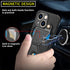 iPhone 15 Plus Multi Angle Bracket Card Insertion Magnetic Suction Anti Drop Case