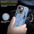 iPhone 15 Plus Multi Angle Bracket Card Insertion Magnetic Suction Anti Drop Case