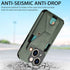 iPhone 15 Plus Multi Angle Bracket Card Insertion Magnetic Suction Anti Drop Case