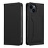 iPhone 15 Plus Flip Leather Sheath Phone Case