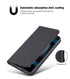 iPhone 15 Plus Flip Leather Sheath Phone Case