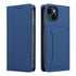 iPhone 15 Plus Flip Leather Sheath Phone Case